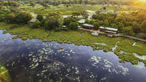 A modern-style safari camp that wouldn’t look out of place in an architecture magazine, Wilderness Vumbura Plains is designed and operated in total empathy with its diverse surroundings. Partnerships with local communities in this region of the Okavango Delta have created empowerment opportunities while allowing guests access to its many treasures.

Fourteen light, airy guest suites feature designer fittings and touches of unabashed luxury, including private plunge pools and salas, as well as indoor and outdoor showers. Safari activities focus on day and night game drives through a variety of game-rich terrains. Seasonal water activities can be very rewarding.

Insider’s Tip: Enjoy the use of the spotting scope for exceptional viewing of birds and wildlife. If you are lucky, you may even catch a glimpse of the resident otter family! 


