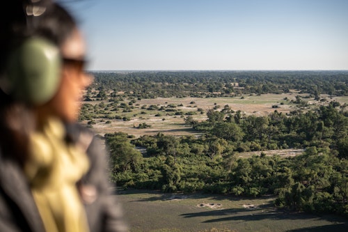 Take to the skies on a breathtaking 60-minute helicopter tour over the Okavango Delta, where the wild unfolds beneath you in a stunning tapestry of life and color. This exhilarating flight offers unmatched aerial views, revealing the Delta's raw beauty from soaring heights and close-up angles alike.

Hovering up to 1,000 feet before swooping down for intimate glimpses, you'll see the Delta's intricate channels, lush floodplains, and diverse wildlife. The open-door design ensures panoramic vistas and unobstructed photographyperfect for capturing elusive wildlife and remote landscapes. Expert pilots guide you to prime spots, sharing insights into this ecological marvel.

Whether youre a nature lover or avid photographer, the Delta's golden light during dawn or dusk offers unforgettable scenes. Capture the beauty of Botswana like never beforethis is the ultimate way to witness the Okavango in all its glory.