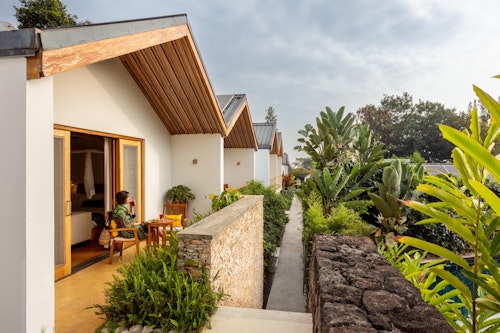 Perched among Rwanda’s emerald hills, Hemingways Retreat Kigali is a peaceful urban sanctuary where creativity, culture, and comfort meet. Perfectly located in the heart of the city, it offers easy access to Kigali’s lively markets, art galleries, and historic landmarks, making it the ideal base for discovering the capital’s rhythm and warmth.

This eco-conscious boutique hotel features luxurious rooms, each designed with sustainability and serenity in mind. Expect solar-powered systems, private decks, outdoor rain showers, and saltwater plunge pools, all surrounded by tranquil gardens. The retreat’s in-house spa and fitness centre provide space to unwind, while Fusion, its celebrated fine-dining restaurant, blends flavours from Italy, Mauritius, and Morocco with local Rwandan influence. Fresh, farm-to-table ingredients and produce from the onsite organic garden make every meal memorable.

Days unfold at your own pace: ride horseback on Mount Kigali, join a neighbourhood walking tour, or visit the Nyamirambo Women’s Centre before returning for sunset cocktails and soulful dining. Hemingways Retreat captures Kigali’s quiet sophistication and creative energy in perfect balance.

Insider's Tip: Visit between June and September for cool, clear days ideal for exploring the city, and perfectly timed for a once-in-a-lifetime gorilla trek in Volcanoes National Park.